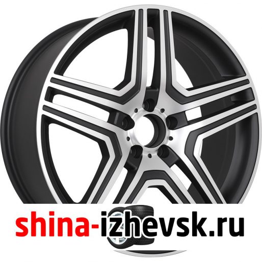 Колесный диск Replay MR67 8.5xR20 5×112 ET56 DIA66.6 черный матовый полностью полированный в Ижевске